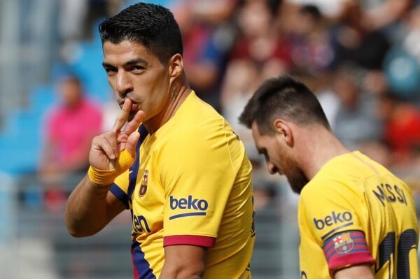 برشلونة يعزز صدارته للدوري الإسباني بفوزه على ليجانيس