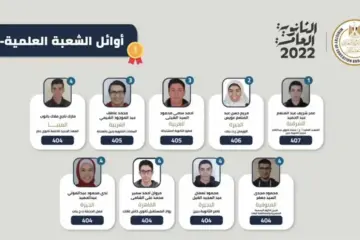 موعد إعلان النتائج واسماء أوائل الثانويه العامه ٢٠٢٣ مصر