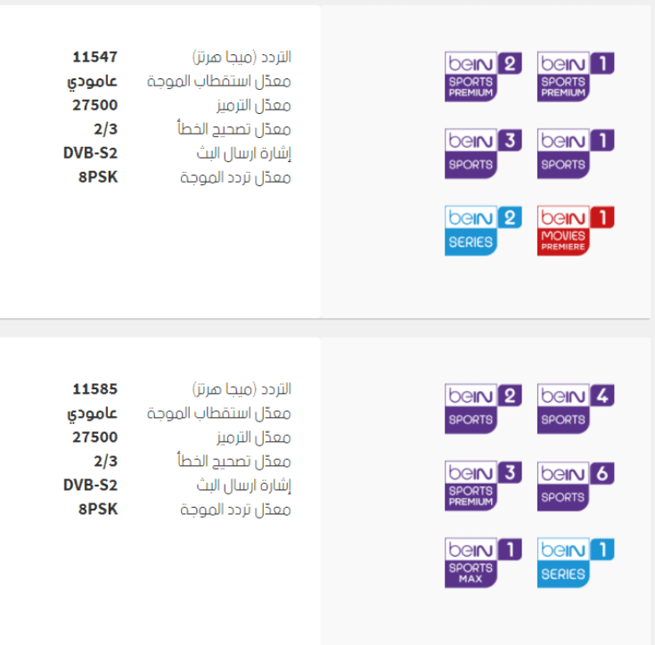 تردد قناة بي إن سبورت المفتوحة الجديد 2024 على النايل سات